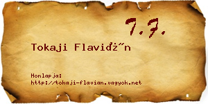 Tokaji Flavián névjegykártya